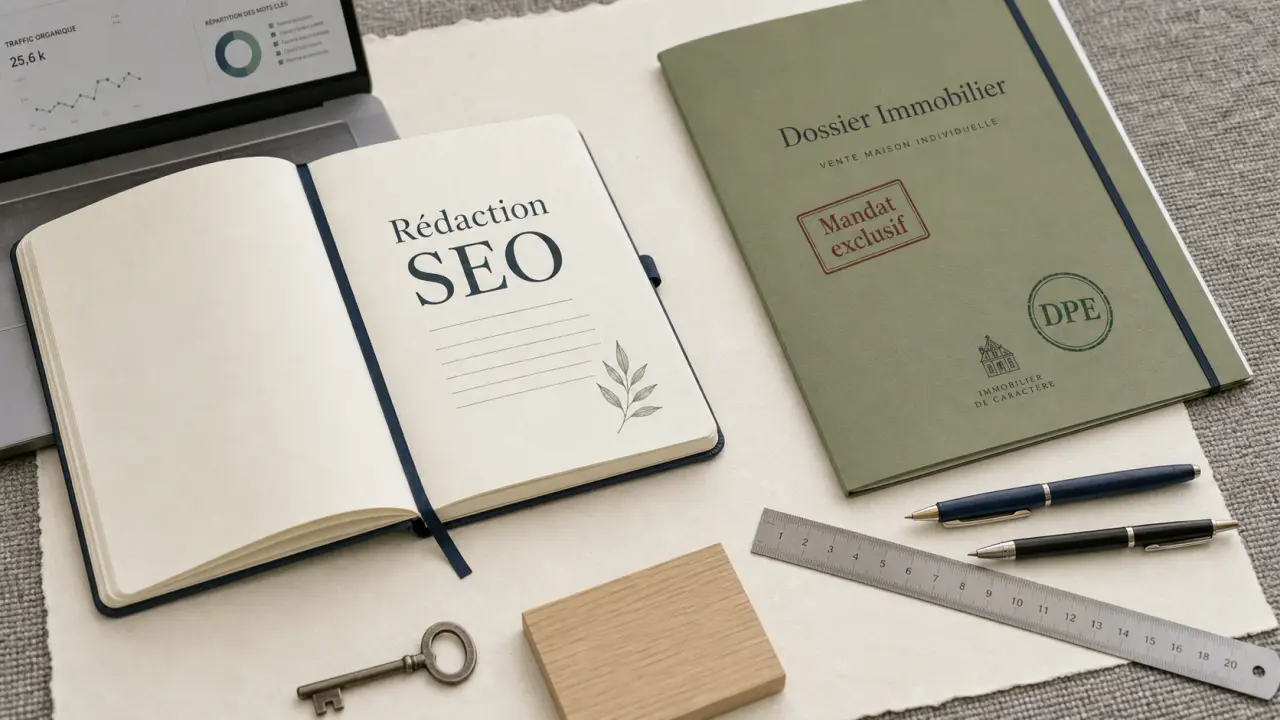 Rédacteur web immobilier : SEO et contenus qui convertissent