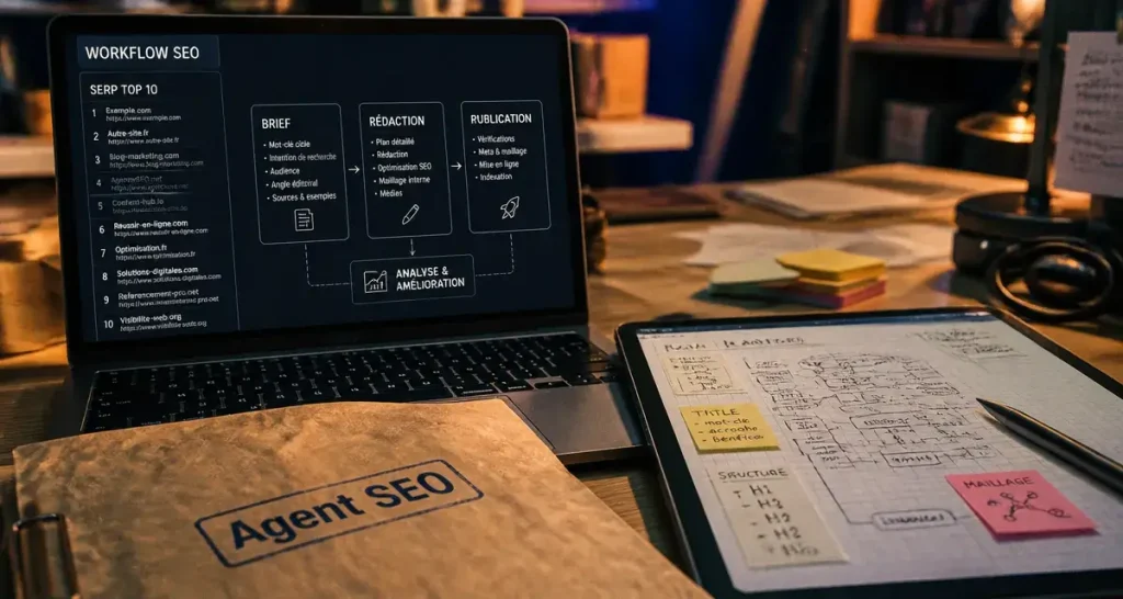 Agent SEO : 99 articles en 43 jours et les limites de l’autonomie totale
