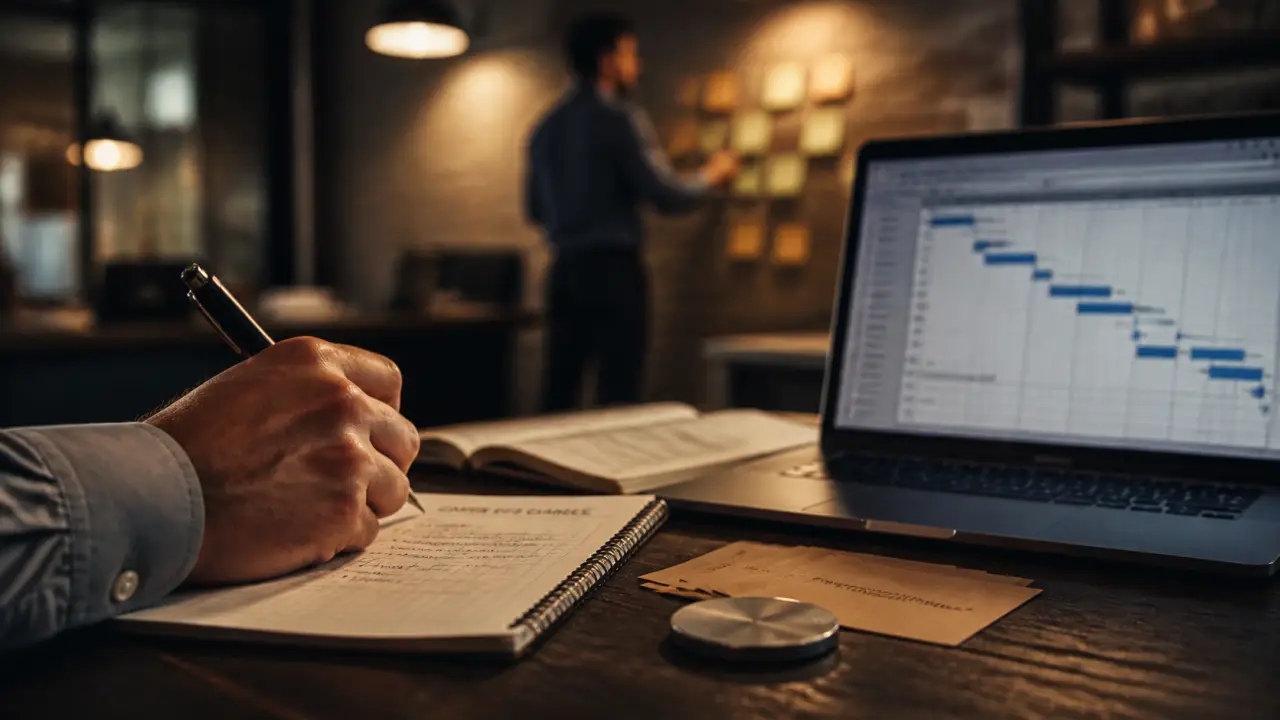 Chef de projet digital freelance, TJM et livrables : planning Gantt et cahier des charges