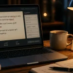 Correcteur francais en ligne : interface de correction