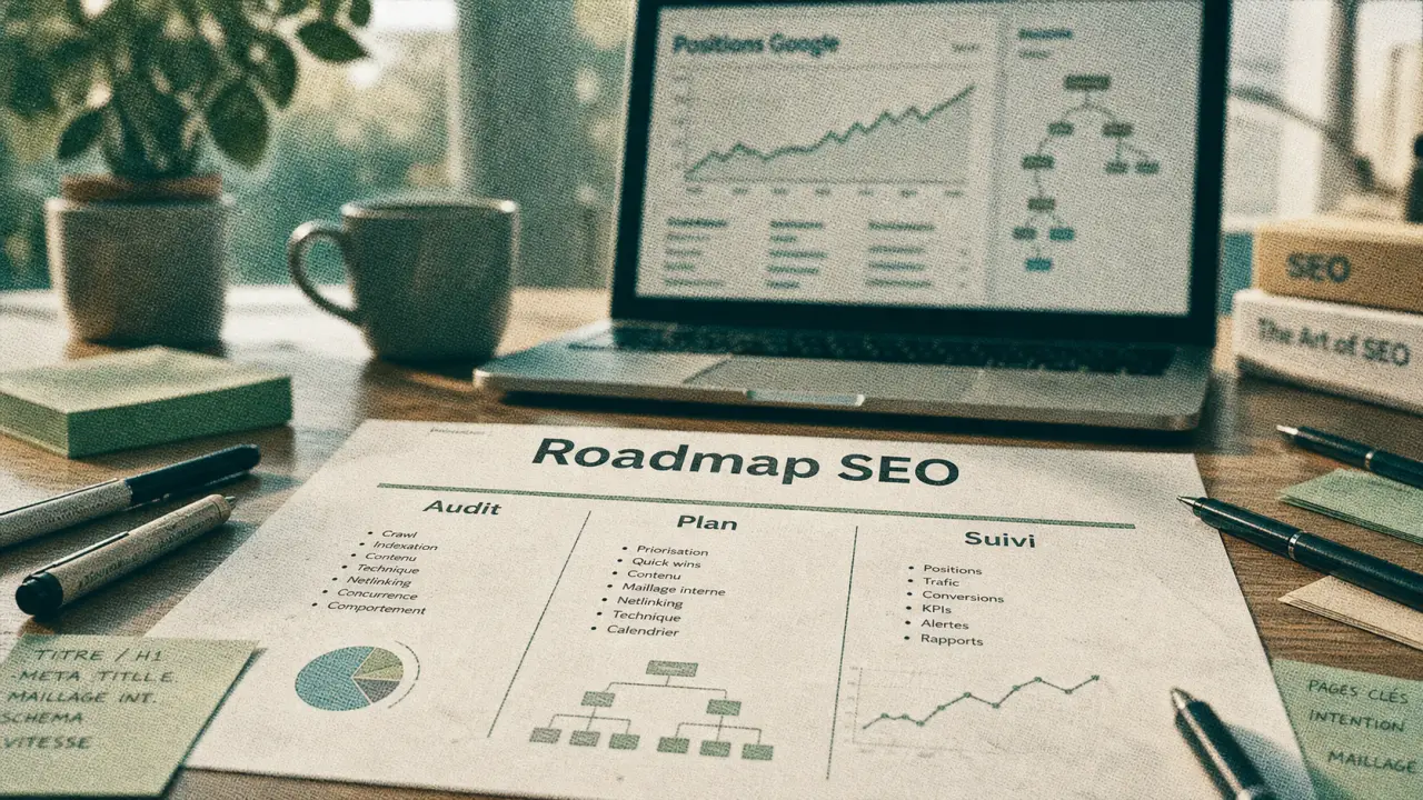 Freelance seo paris : roadmap audit et budget maîtrisé