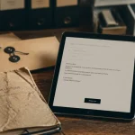 Rédaction newsletter anti-spam sur bureau : email avec bouton Réserver