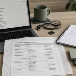 Web rédacteur freelance : brief SEO sur table, missions et tarifs