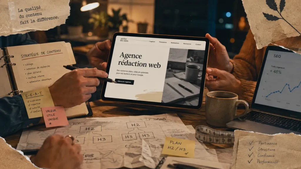 Agence de rédaction web : agence, freelance ou plateforme, quel choix pour votre stratégie de contenu ?