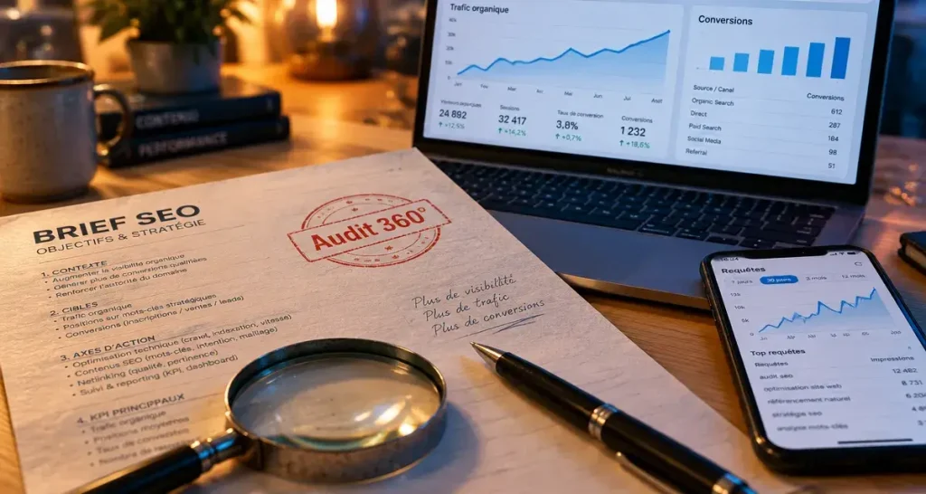 Agence stratégie SEO : 5 critères pour relier visibilité, trafic et conversions