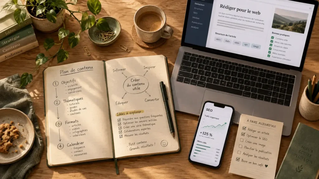 Un blog de rédaction web pour apprendre, optimiser et développer son activité