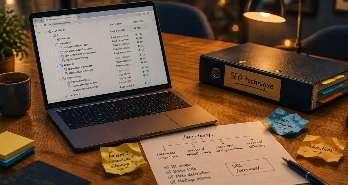 Création de site web SEO : référencement décidé avant développement