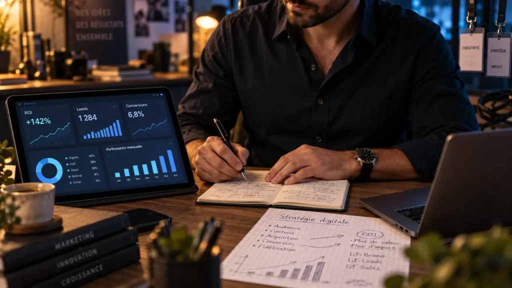 Digital marketing manager : un métier qui relie stratégie, acquisition et rentabilité