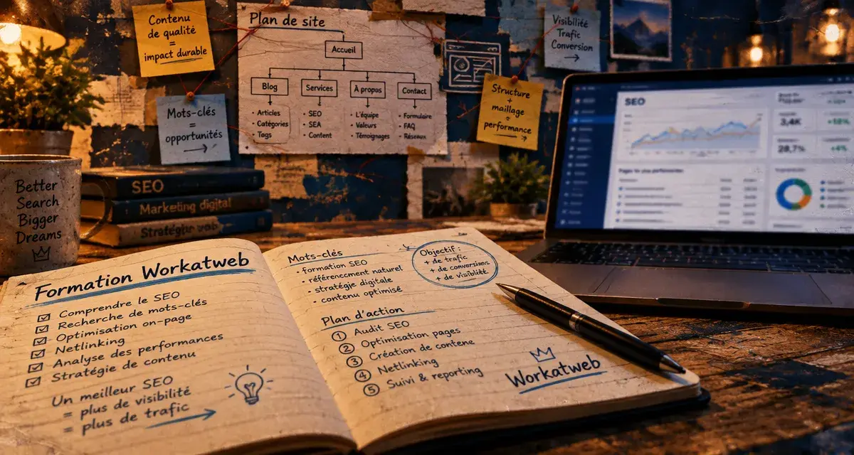 Formation workatweb pour apprendre le web, cadrer son projet et déléguer