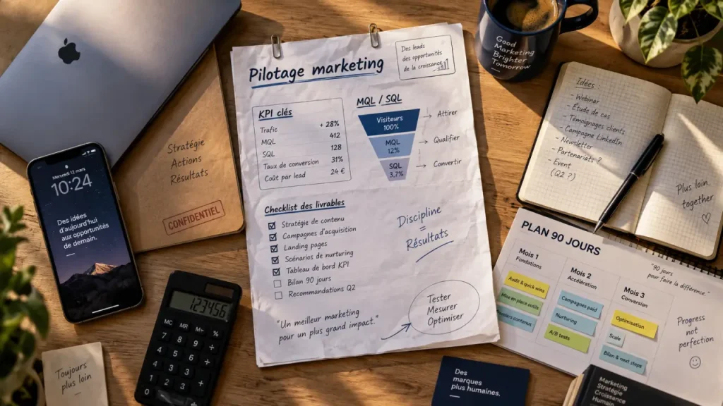 Freelance marketing digital à Paris : choisissez selon votre enjeu, pas selon le seul TJM
